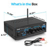 Sistema Amplificador Mezclador Doble Canal 2x120w Bluetooth 6