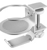 Suporte Para Fone De Ouvido Com Suporte Para Copos Prata 4