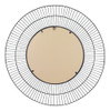 Stonebriar Espejo De Pared De Alambre De Metal Redondo Moder 2