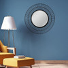 Stonebriar Espejo De Pared De Alambre De Metal Redondo Moder 4
