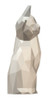 Deco Gato Low Poly Impresión 3d 3