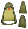 Pop Portable Hasta Pesca Camping Baño Ducha Wc Tienda Vestua 0
