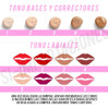 Set De Maquillaje Profesional Kit Sombra Labiales Skin Care 2