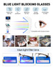 Perfectmiaoxuan Gafas De Bloqueo De Luz Azul, Gafas De Compu 2