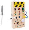Luzes Interruptor Ocupado Placa Montessori Brinquedo 1