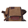 Bolso De Pierna De Lona Para Viajes Senderismo. Marron 22 4