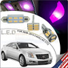 18 × Luces Interiores Led Bombillas Kit Paquete Rosa Violeta 1