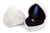 Estuche Caja Corazon Para Anillo Alianza Con Led - Blanco 0