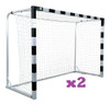 Juego De 2 Redes Para Arcos De 3 X 2m - Red Arco Futbol 5 1