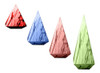 4 Peças Moldes De Resina De Silicone De Cone Hexagonal Para 3