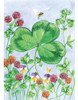Toland Home Garden 110014 Clover & Bee St Patricks Day Flag 0