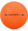 Wilson Staff Duo Pelotas Golf Suaves - Paquete 12, Naranja 2