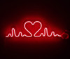 Corazón Electro Cartel Neón Led 80x24 Cm - Deco - Luminoso 1