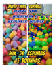 Espuminhas 75 + 75 Bolinhas Para Piscina De Bolinhas 6