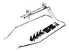 Conversión De Cromo Silla Bolsa Soportes Soporte Kit Para La 0