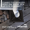 Rejilla Fundicion Reforzada 20x20cm Hierro Marco Rohermet 4
