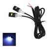 Par Parafuso Luz Placa Led Moto Carro Universal Custom 1