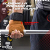 Muñequeras Guantes De Cuero Worx Levantamiento Pesa Gym 4