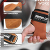 Muñequeras Guantes De Cuero Worx Levantamiento Pesa Gym 6
