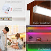 10 Canales De Aluminio 1m C/u Plateado Forma V Tiras Led 6