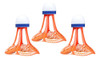 W 3 Petecas De Badminton À Prova De Vento, Bolas De Laranja 4