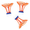 W 3 Petecas De Badminton À Prova De Vento, Bolas De Laranja 7