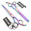 Kit De Tijeras Profesionales + Accesorios - Arcoiris 2