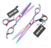 Kit De Tijeras Profesionales + Accesorios - Arcoiris 3