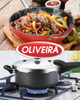 Cacerola Asas Y Tapa En Aluminio 4.9 Litros Oliveira Oferta 2