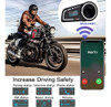 Auricular Bluetooth Para Motocicleta Maxto M2c 1000m 6 Rider 3
