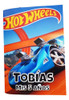 Souvenir Hotwheels - 20 Anotadores 20 Gomas Y 20 Lapiz 5