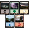 Cartas Magic 100 Tierras Basicas Mana Mtg Variadas 20 De C/u 2