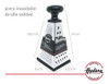 Rallador Piramide De Acero Inoxidable 4 Caras Hudson 1 Rallador Piramide De Acero Inoxidable 4 Caras Hudson 1