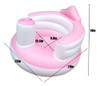 Cadeira De Chão Play Blue Kids Pvc Beach Baby Inflável 4