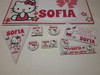 Combo Decoración Para Cumpleaños Hello Kitty 3