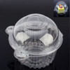 100 X Magdalena Solo Plástico Transparente Torta Muffin Cúpu 3
