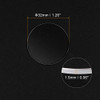 Vidrio Cristal Zafiro Plano 32 Mm Uxcell 1