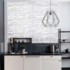 Papel Adhesivo Ladrillo Blanco Tapiz Decorativo Promo Rollo 2 Papel Adhesivo Ladrillo Blanco Tapiz Decorativo Promo Rollo 2