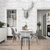 Papel Adhesivo Ladrillo Blanco Tapiz Decorativo Promo Rollo 4 Papel Adhesivo Ladrillo Blanco Tapiz Decorativo Promo Rollo 4