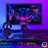 Soporte Para Auriculares Con Luz Rgb Giratoria 1