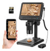 Microscopio Monedas 5  1200x Con Tarjeta Sd 32 Gb 0
