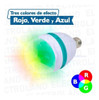 Lampara De Luz Led De Colres Giratoria 1