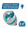 Lampara De Luz Led De Colres Giratoria 4