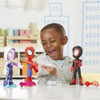 Juego De Acción De Spidey Y Amigos, 3 Figuras De 23 Cm 3