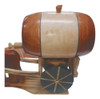 Barril De Carvalho Pingometro Grande Corote P/ Cachaça 3 L 3