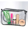 Necessaire Transparente Preta Para Uso Diário E Viagem 3