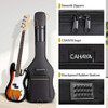 Cahaya Bolsa Para Bajo Eléctrico Gig Bag Acolchado De 0.3 Pu 4