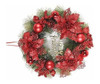 Pack De 12 Flores Artificiales De Navidad Rojo 3
