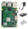 Kit Raspberry Pi 3 B + Plus Uk Gabinete Disip Fuente Emakers 0