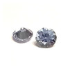 2 Aguamarinas Azul Facetadas Circular Aproxim 6 X Prof 3,8mm 1